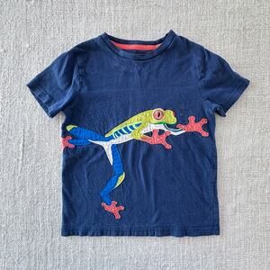 Mini Boden Frog Applique Tee PLAY 5/6